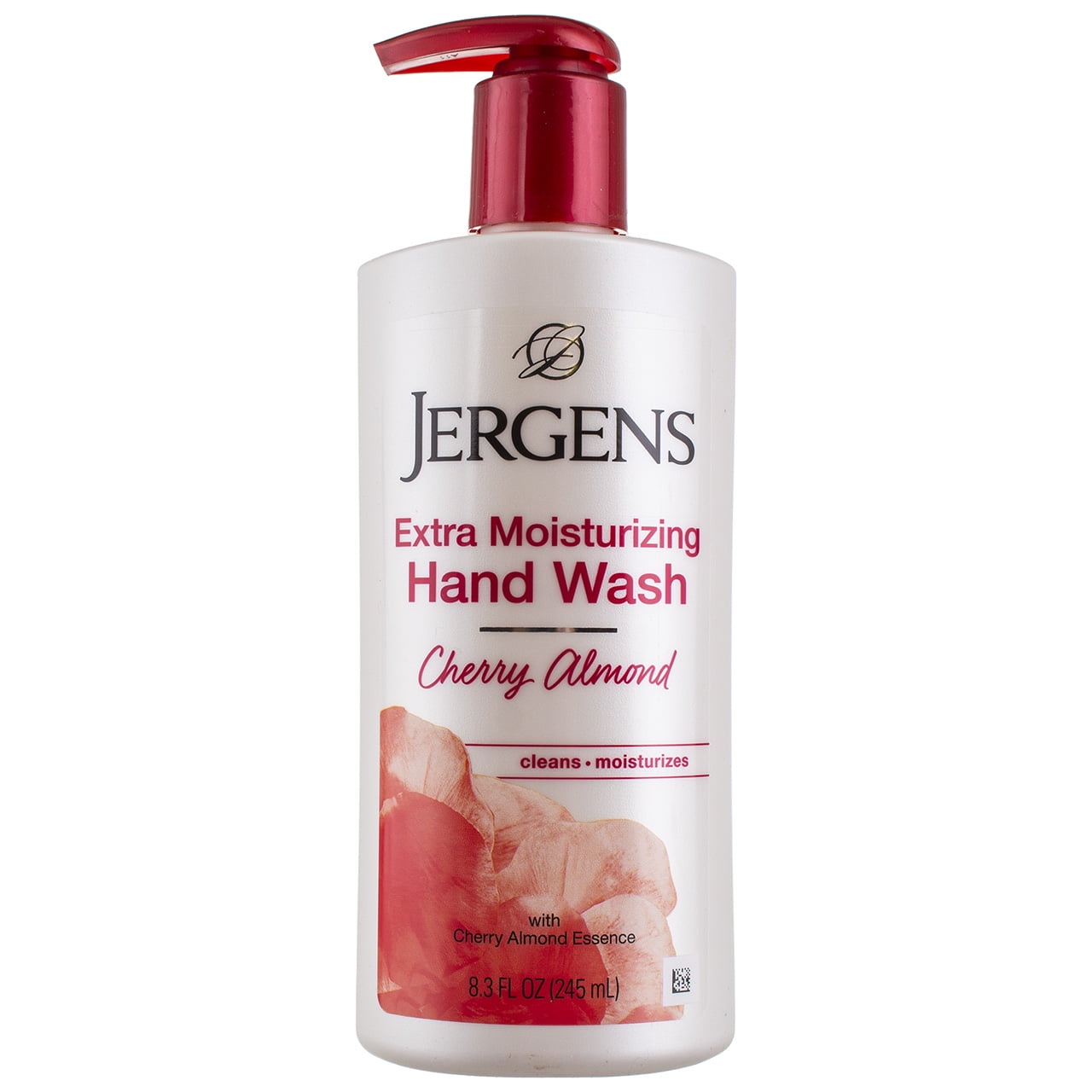 Jergens Extra Moisturizing Hand Wash Liquid, Cherry Almond, 8.3 fl oz