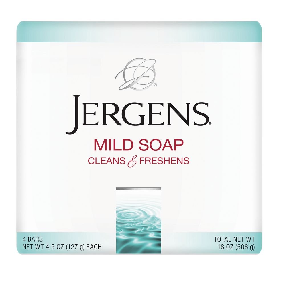 Jergens Bar Soap, 4.5 oz, 4 Ct (3 pack) (Bundle)