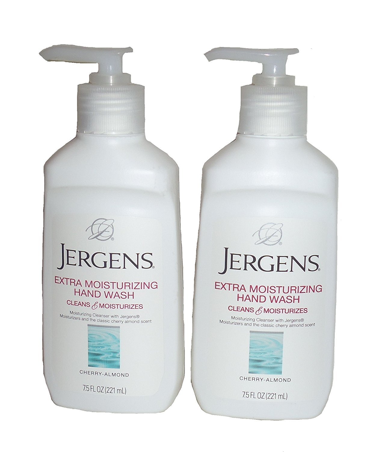 Jergens Moisturizing Hand Wash Cherry Almond 7.5 oz 2 pk