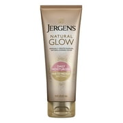 Jergens Natural Glow Daily Moisturizer Fair to Medium Skin, Sunless Self Tanning Lotion, 7.5 oz