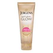 Jergens Natural Glow Daily Moisturizer Fair to Medium Skin, Sunless Self Tanning Lotion, 7.5 fl oz