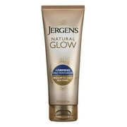 Jergens Natural Glow Firming Daily Moisturizer Medium to Tan Sunless Self Tanner Lotion, 7.5 oz