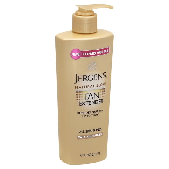 Jergens Natural Glow Tan Extender Daily Moisturizer 7.5 fl. oz. Pump