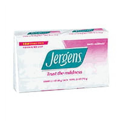 Jergens Natural Mild Bar Soap, For Face - 3 Oz Each, 3 Per Pack