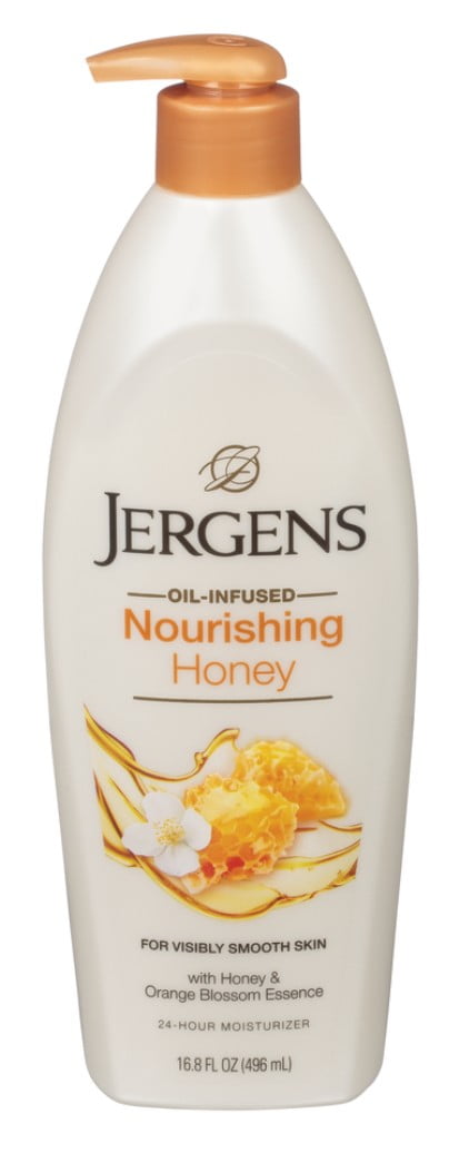 Jergens Nourishing Honey 16.8oz Dry Skin Moisturizer (Pack of 3)