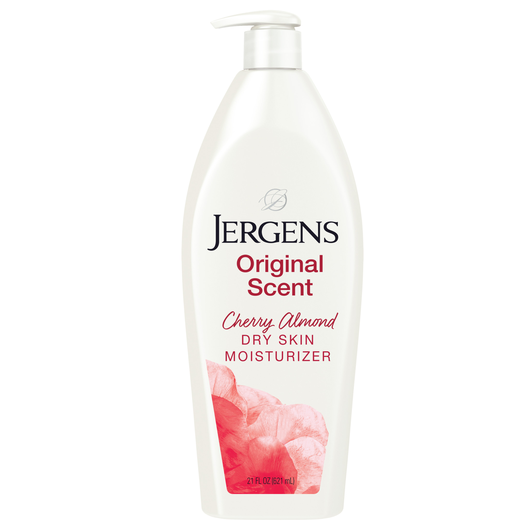 Jergens Original Scent With Cherry Almond Essence Dry Skin Lotion, 21 Oz - image 1 of 12