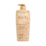 Jergens Shea Fusion Vanilla Chai Scented Body Lotion, Moisturizer for Dry Skin, 14 fl oz