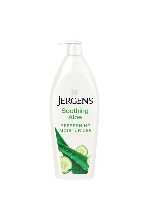 Soothing Aloe Vera Hand and Body Lotion, Dry Skin Moisturizer, Dermatologist Tested, 21 oz