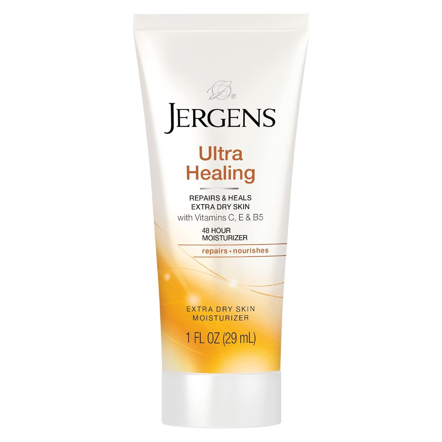 Jergens Ultra Healing Body Lotion, Trial Size, 1 Oz, 3 Pack