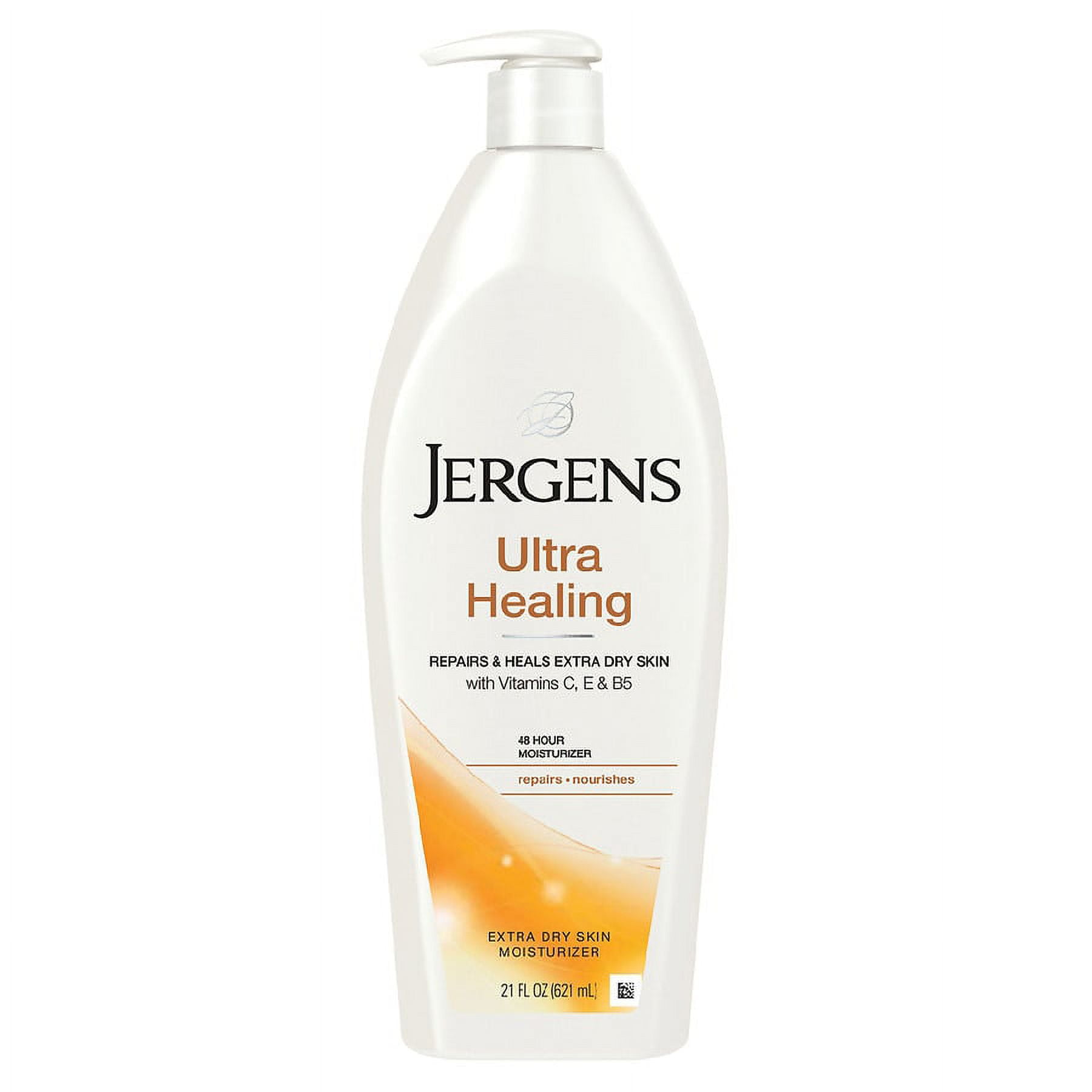 Jergens Ultra Healing Extra Dry Skin Moisturizer Unscented - Walmart.com