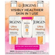 Jergens Ultra Healing Extra Dry Skin Moisturizers 2 - 21 fl. oz. & 1 - 3 oz.