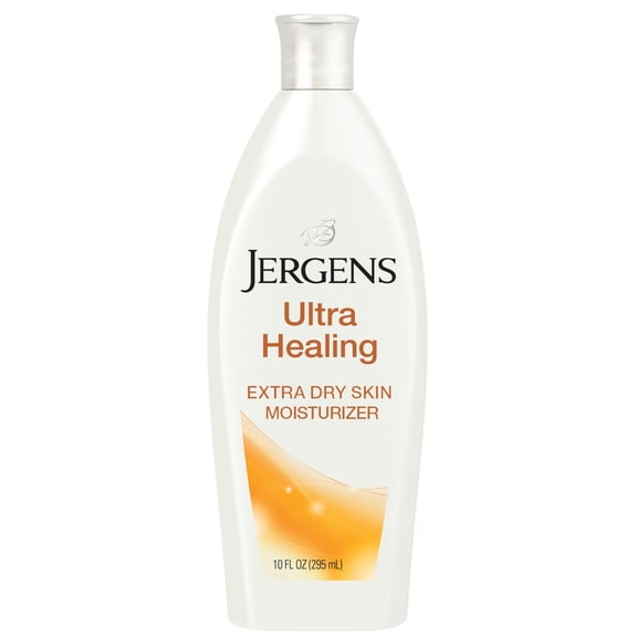 Jergens Ultra Healing Hand And Body Lotion Dry Skin Moisturizer, Vitamins C, E, B5, 10 fl oz