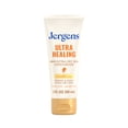 thumbnail image 1 of Jergens Ultra Healing Hand and Body Lotion Dry Skin Moisturizer, Vitamins C, E, B5, 2 fl oz, 1 of 12