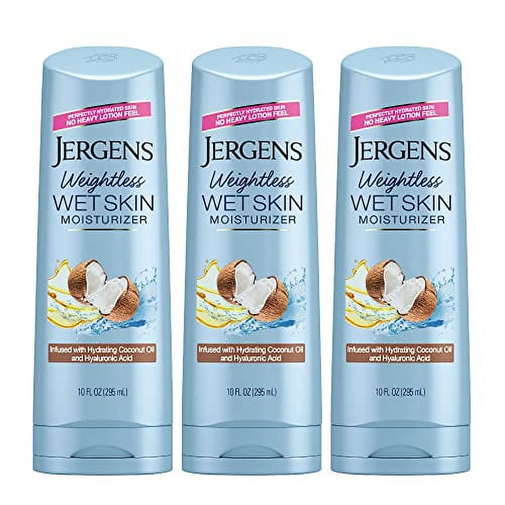 Jergens Wet Skin Body Moisturizer With Coconut Oil, In Shower Lotion