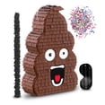 thumbnail image 1 of Jergrim Funny Poop Piñata 4-Piece Set for Birthdays, Party Decor, Kids, Teens & Adults, 1 of 6