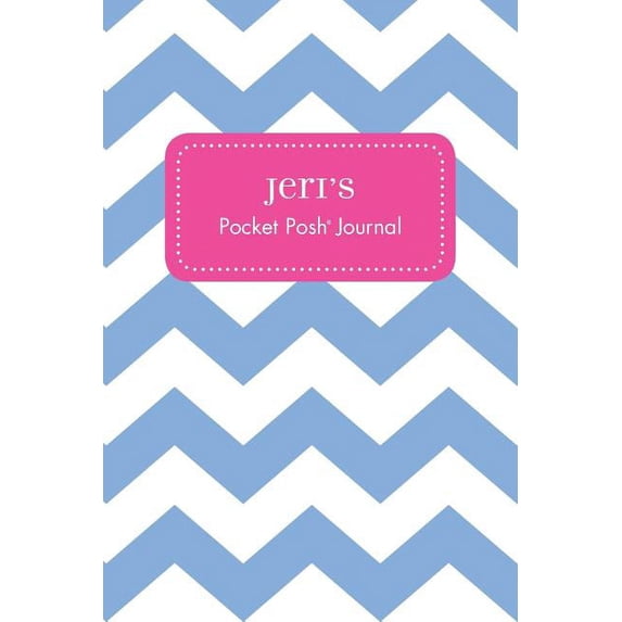 Jeri's Pocket Posh Journal, Chevron, (Paperback)