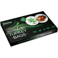 thumbnail image 1 of Jerina Turkey Bags - Bulk (100 Counts): Multipurpose Food Safe Nylon Bags for Cooking, Freezing, Preserving - Large 19' x 23.5' Size - Clear, 1 of 6