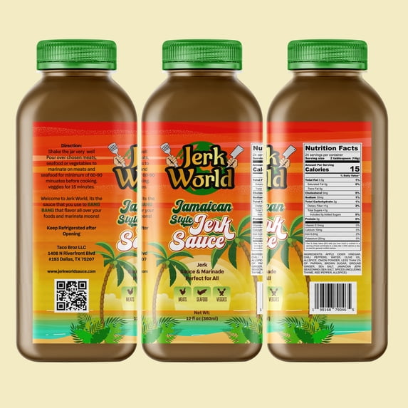 Jerk World Jerk Sauce & Marinade