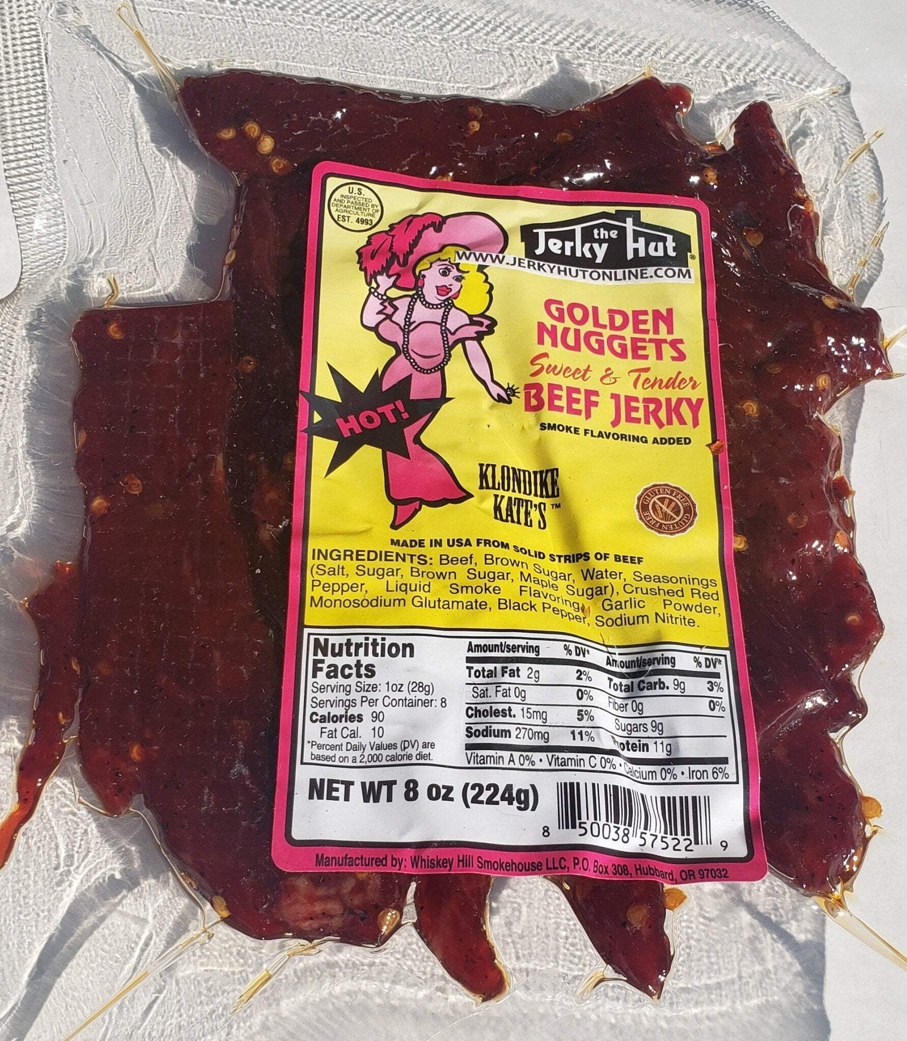 Jerky Hut | Sweet/Hot (Sweet and Tender) - (8 oz)