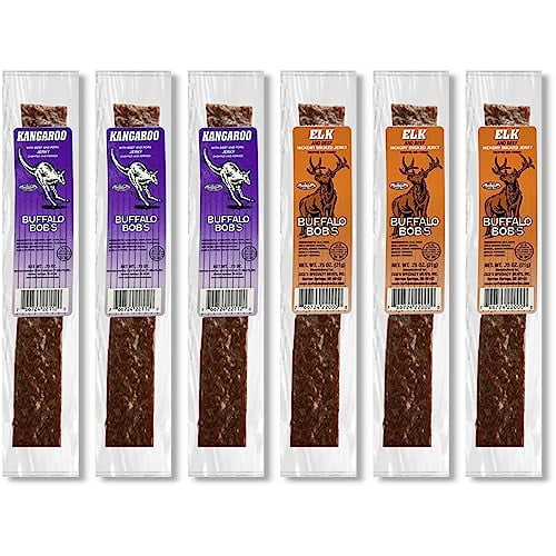 Jerky (Mixed 6 Pack) 3 3 Elk Hickory Smoked