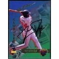 thumbnail image 1 of Jermaine Dye Card 1995 Signature Rookies Tetrad Auto#28 Signed COA JSA, 1 of 3