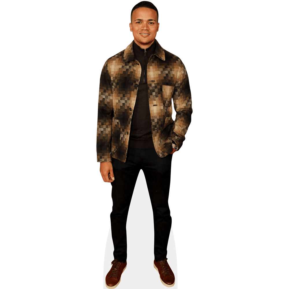 Celebrity Cutouts Sagoma Di Cartone Jermaine Jenas | Mini Formato 60,5 Cm, Stampata In Alta Definizione, Olografia Originale