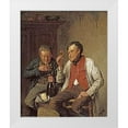 thumbnail image 1 of Jernberg, August 12x14 White Modern Wood Framed Museum Art Print Titled - A Toast, 1 of 4