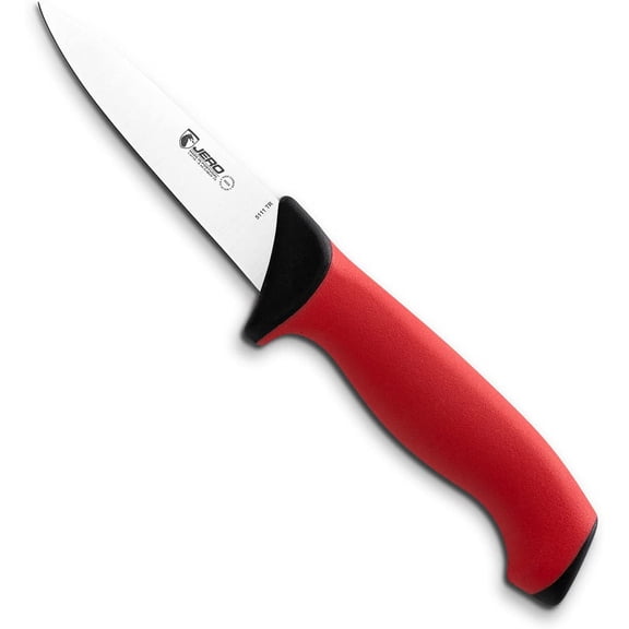 Jero 4.5 Inch Small Animal Knife And Chef Kitchen Utility Knife - Perfect Poultry Knife, Squirrel Knife Or Rabbit Knife - - Grade Butcher Knife