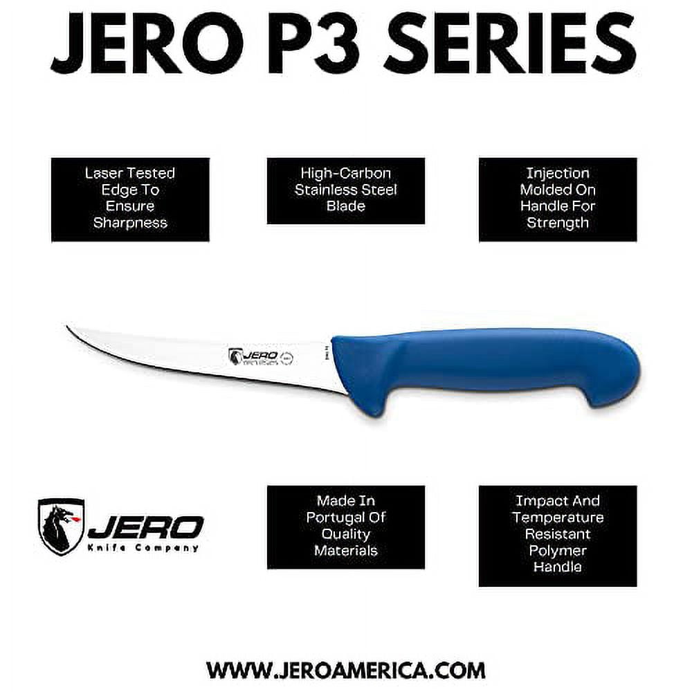 Jero P3 Series Butcher And BBQ Knife Set 10 Inch Cimeter 8 Inch