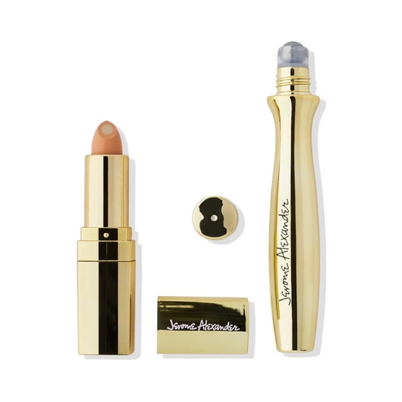 Jerome Alexander CoverAge Concealer Set, 5-in-1 Concealer Stick and Eye Roller Ball, Under Eye Circle Concealer, Corrector, Moisturizer, & Tightener for Anti-Aging