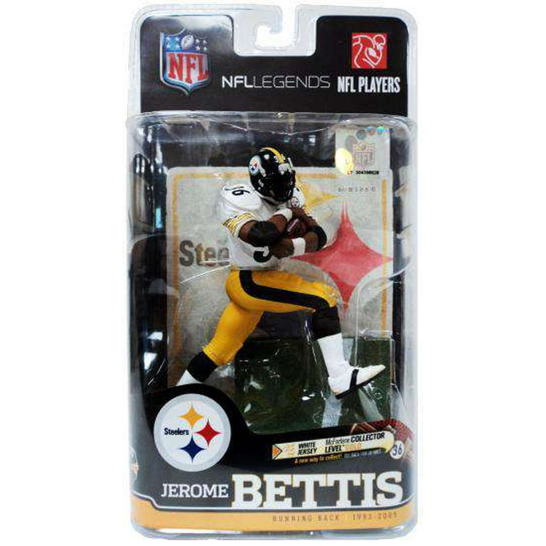 Jerome Bettis Action Figure White Jersey Sports Picks Legends
