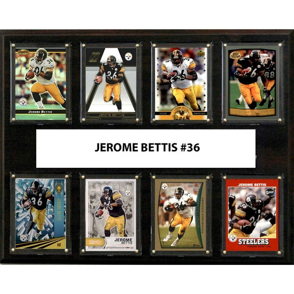 Jerome Bettis Pittsburgh Steelers 12'' x 15'' Plaque