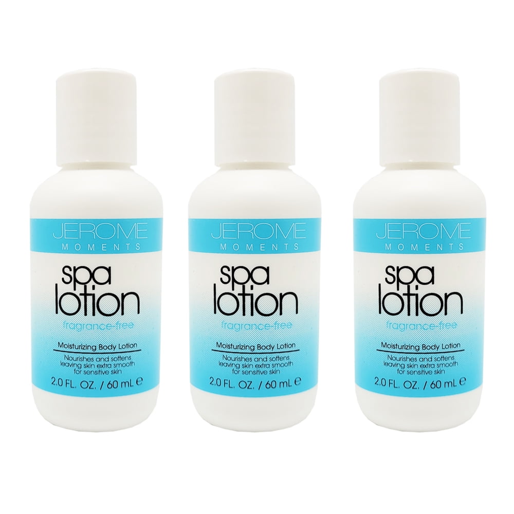 Jerome Moments Spa Lotion. FraganceFree Skin Moisturizer. Gentle