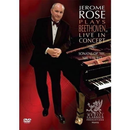 Jerome Rose Plays Beethoven Live in Concert