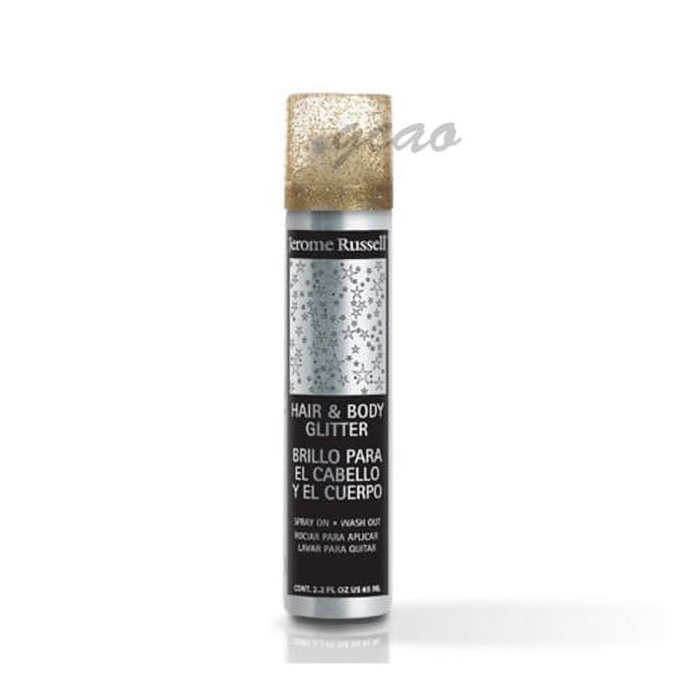 Dicesare Gold Shimmer Glitter Spray Refill for Hair & Body - 4