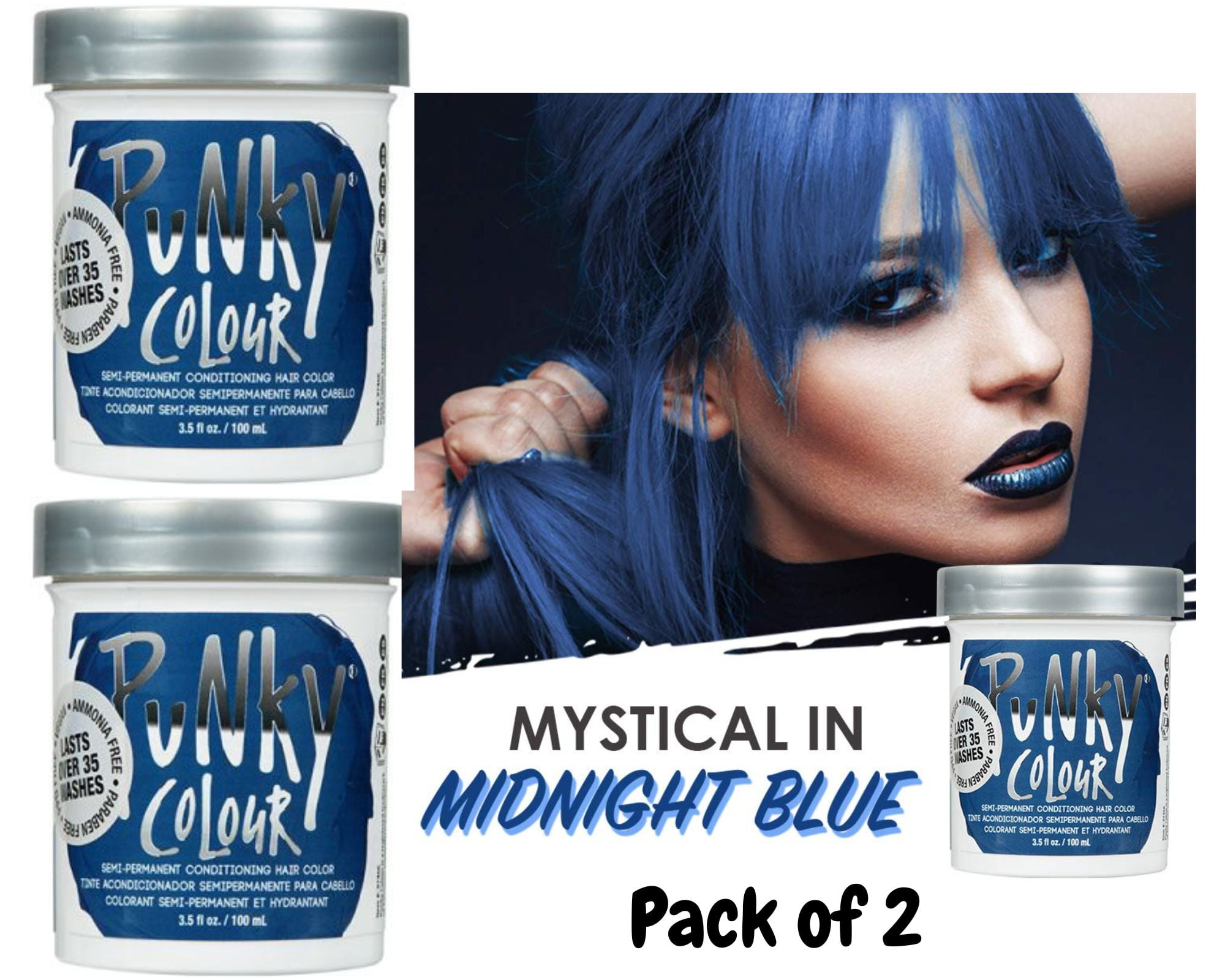 Jerome Russell PUNKY COLOUR Semi Permanent Conditioning Color 3.5