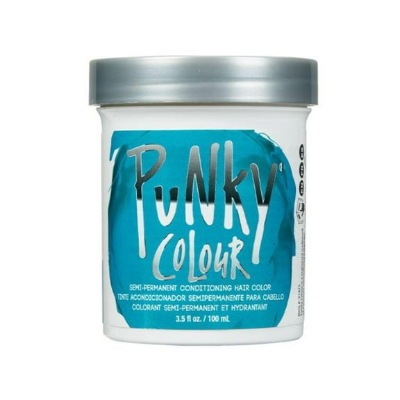 Jerome Russell PUNKY COLOUR Semi Permanent Conditioning Color 3.5 oz - Turquoise