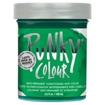 Jerome Russell Punky Color Semi-Permanent Conditioning Hair Color, Alpine Green 3.50 oz