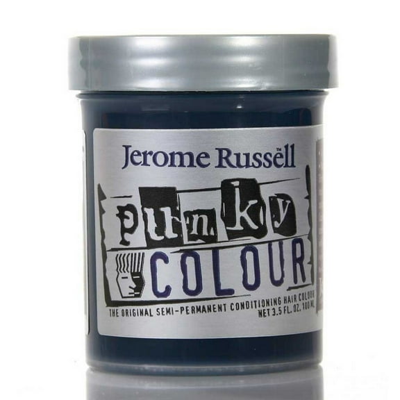 Jerome Russell Punky Color Semi-Permanent Conditioning Hair Color (Midnight Blue - 3.5 oz)