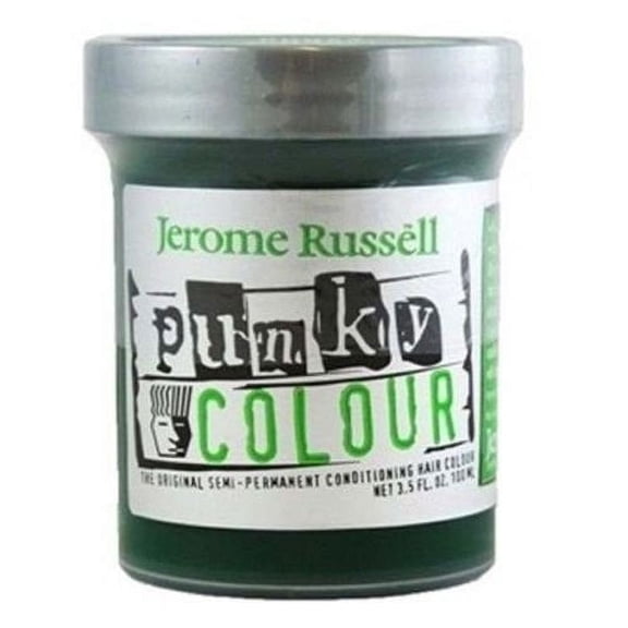 Jerome Russell Punky Hair Colour, Spring Green, 3.5 Oz