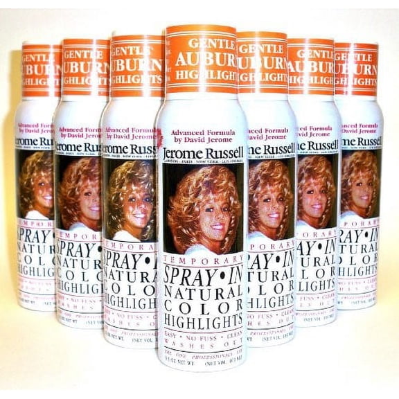 Jerome Russell Temp'Ry Natural Color Highlights, Gentle Auburn, 3.5 Oz