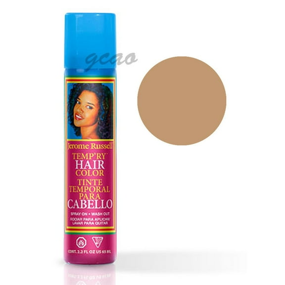 Jerome Russell Temporary Hair Color Spray, Dark Blonde 2.2 oz