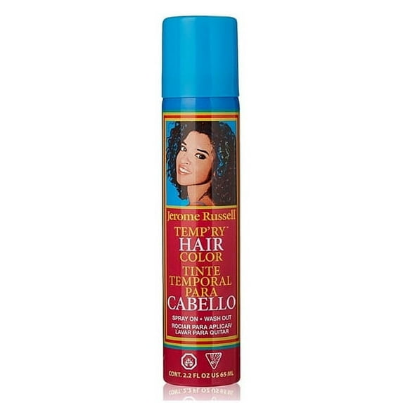 Jerome Russell Temporary Hair Color Spray, Honey Blonde, 2.2 Oz, 6 Pack