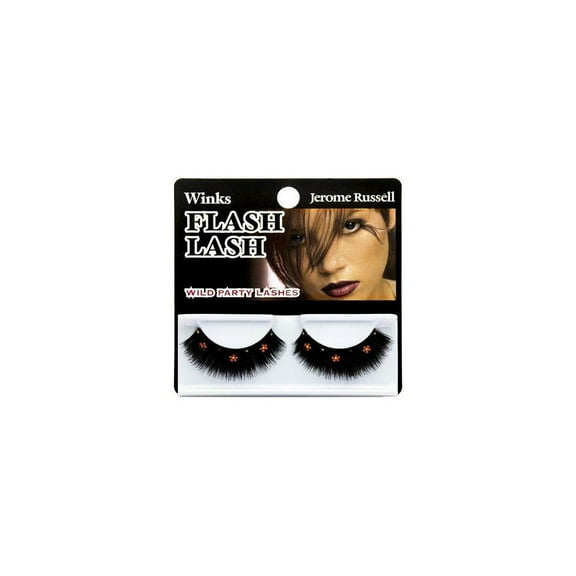 Jerome Russell Winks Flash Lash Wild Party Lashes Flash Lash Daisies Red