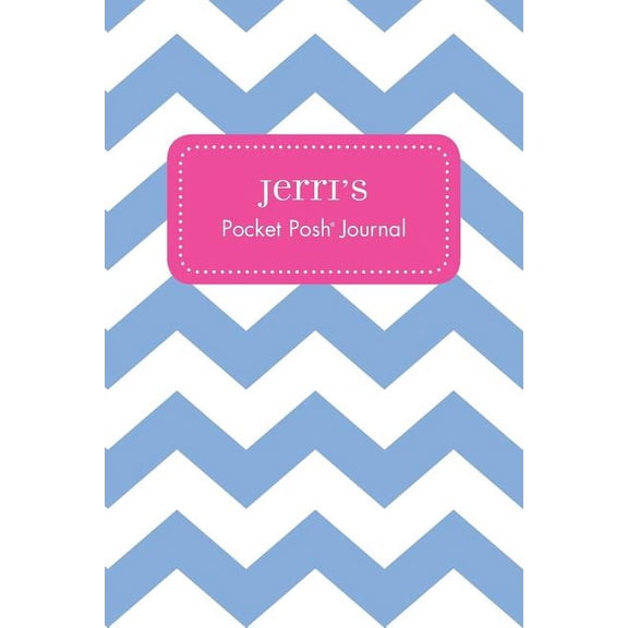 Jerri's Pocket Posh Journal, Chevron, (Paperback)