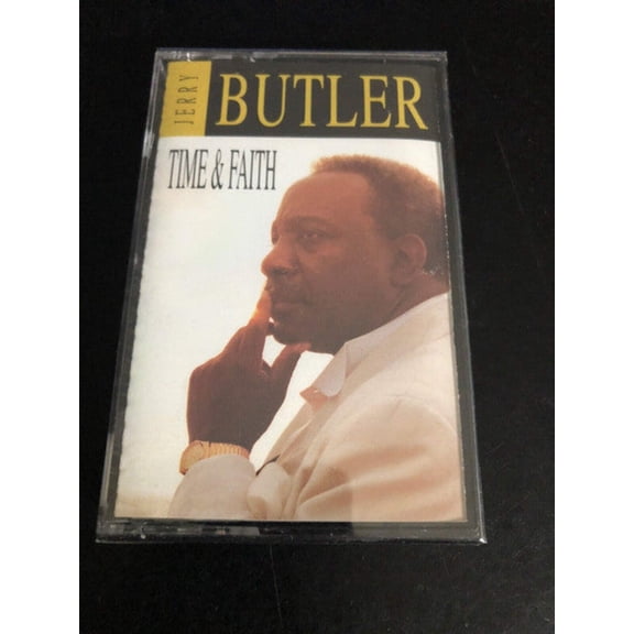 Jerry Butler - Time  Faith (Cassette) (Mint (M))