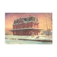 thumbnail image 1 of Jerry Cable 'The Christmas Sled' Canvas Art, 1 of 3