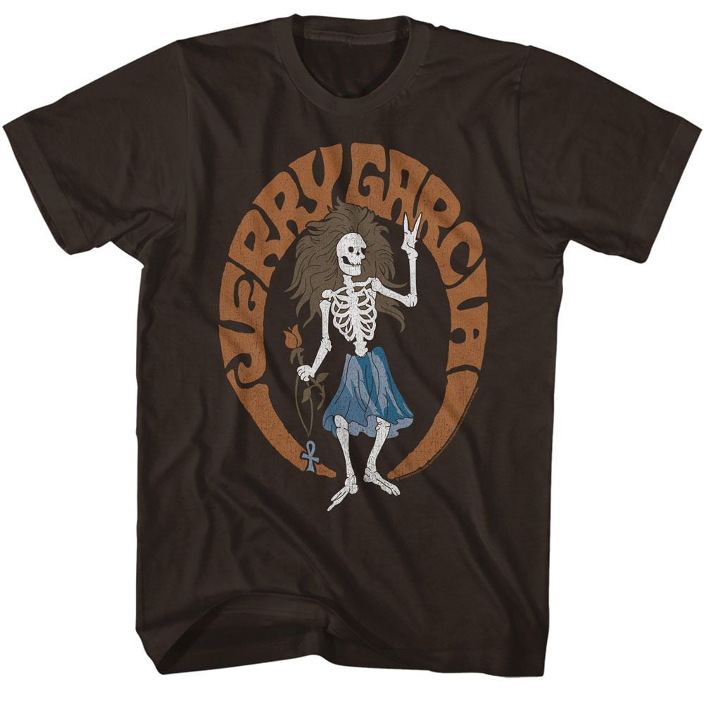The Grateful Dead Skeleton Rose Club Tee By Daydreamer LA – Black Salt - Foto 5