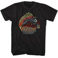 thumbnail image 1 of Jerry Garcia Grateful Dead Train and Skulls Black Adult T-Shirt, 1 of 2