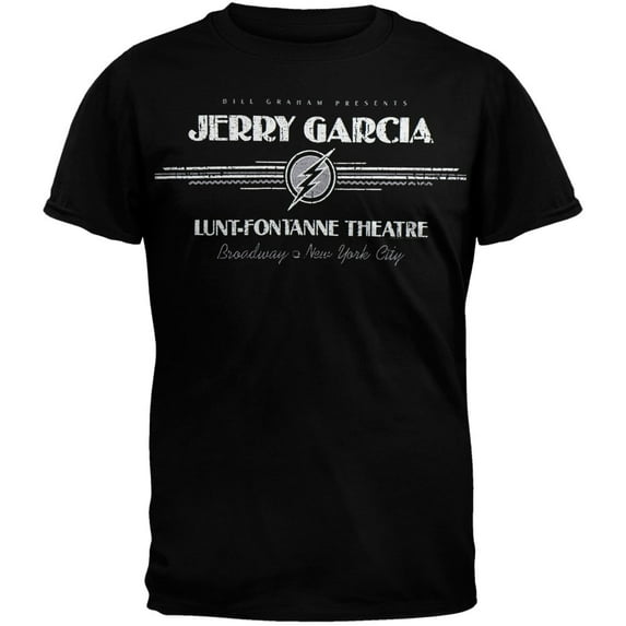 Jerry Garcia Men's On Broadway Short Sleeve T Shirt